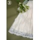 Miss Point Through Your Bloom Edward V Neck One Piece(Reservation/Full Payment Without Shipping)